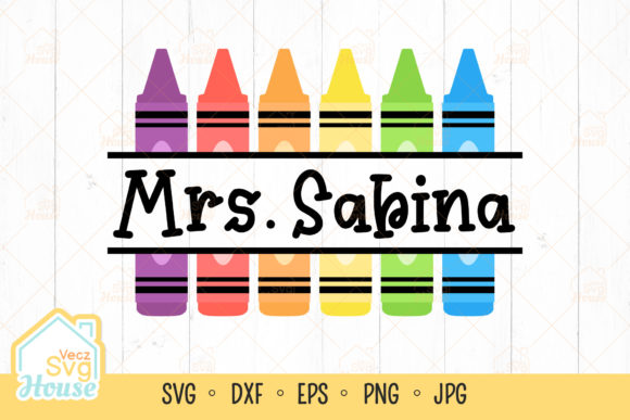 Download Crayon Split Monogram Frame Name Svg - Premium Resources