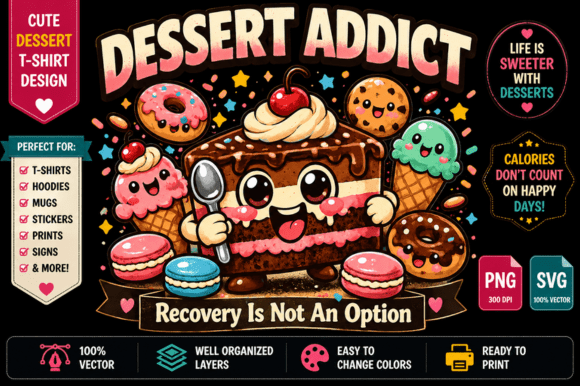 Download Dessert Addict Recovery is Not an Option - Premium Resources